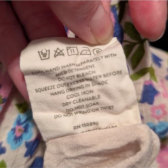 Spell Impala Lily Handkerchief Dress in Iris - Picture 6 of 6